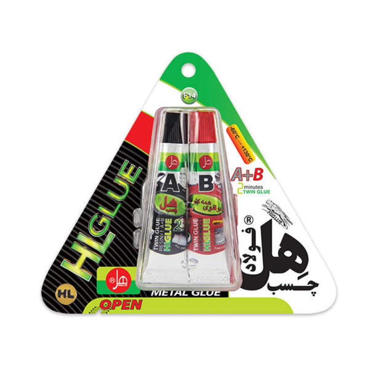 چسب فولاد دو قلو هل