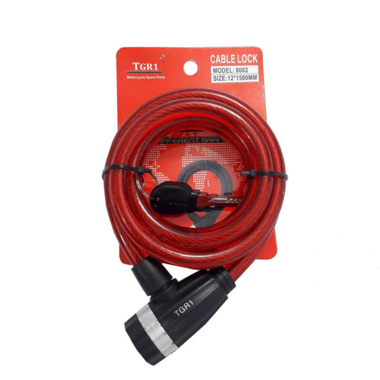 قفل کابلی موتورسیکلت