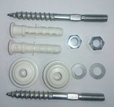 پک بست روکا و پیچ رولپلاک نصب دستشویی