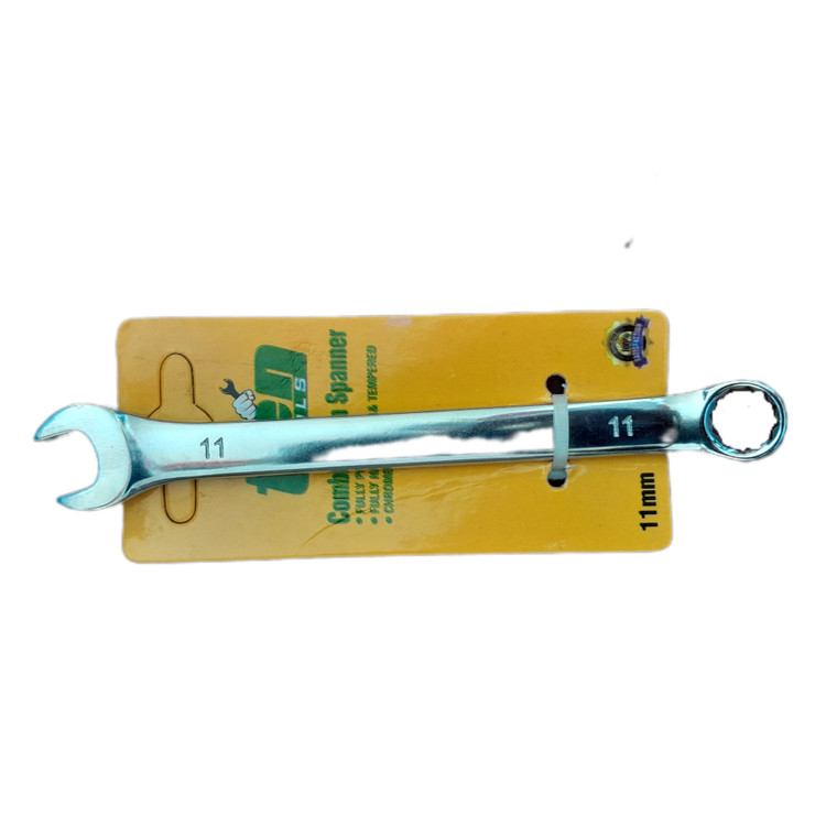 آچار تک یکسرتخت و یکسررینگی سایز ۱۱