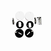 پیچ مهره و لوازم درب توالت فرنگی مدل آسان نصب میل کوتاه ۲۷ میلTOILET CUT BACK KIT
