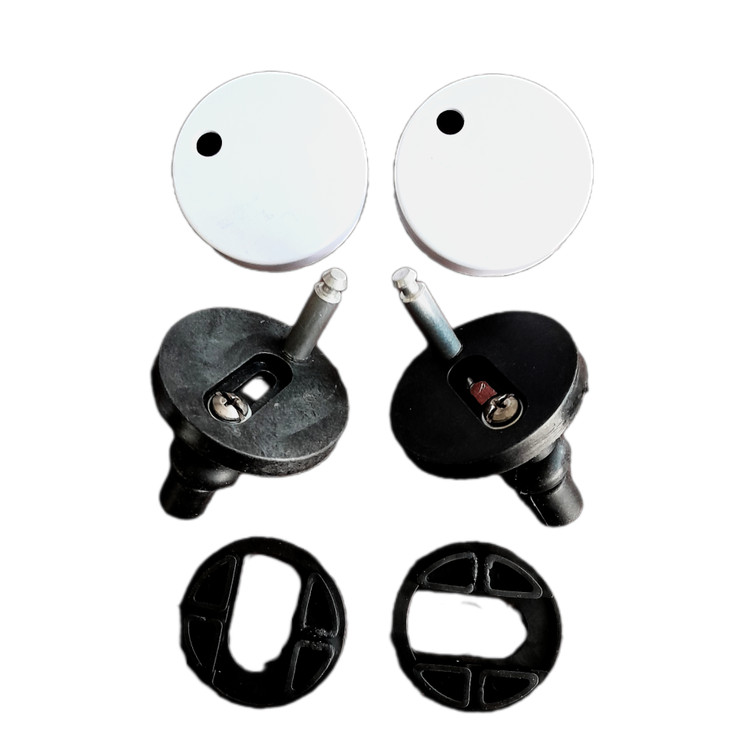 پیچ مهره درب توالت فرنگی مدل آسان نصب میل کوتاه ۲۷ میل qw