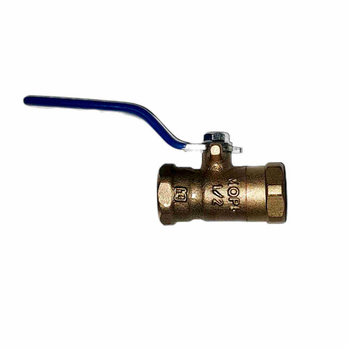 شیر فلکه آب دسته گازی ۱/۲