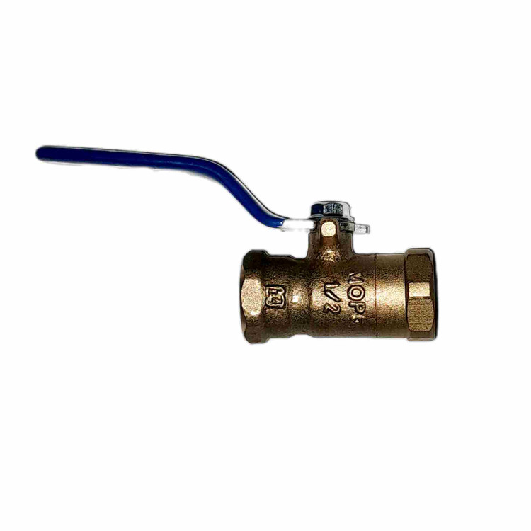 شیر فلکه آب دسته گازی ۱/۲