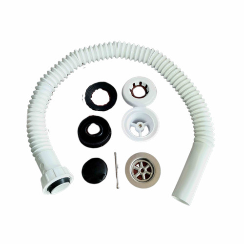 لوله خرطومی کششی۹۰سانت و زیرآب ۵ کامل زیر دستشویی و ظرفشویی مهر