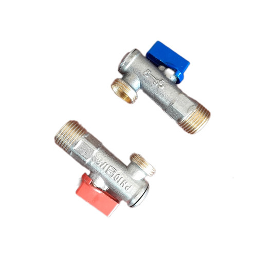 شیر پیسوار زیر دستشویی و ظرفشویی فیلتردار سایز ۱/۲×۱/۲ ایرانی برنجی