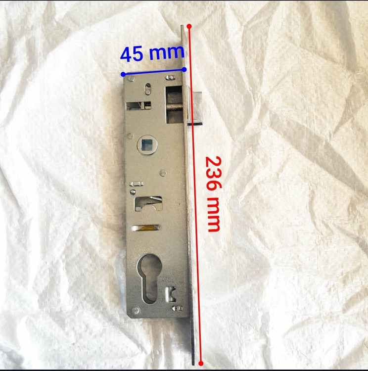 قفل درب آلومینیوم و آهن ۴.۵