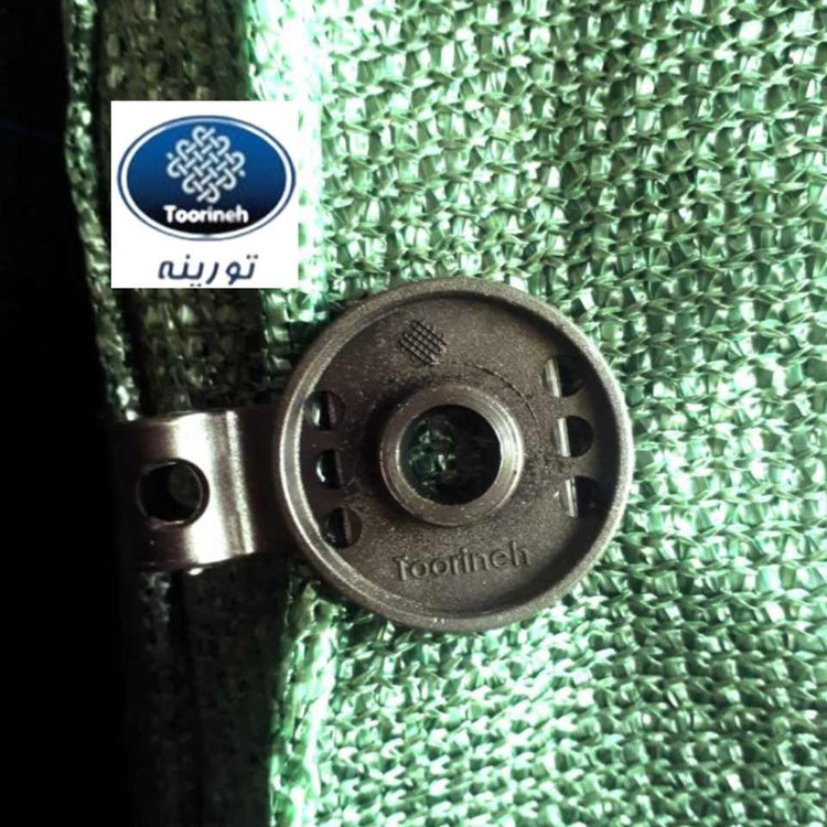 بست کلیپس تور سبز سایبان یووی دار