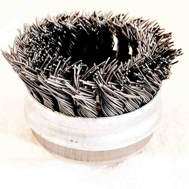 فرچه سیمی کاسه ای بافته