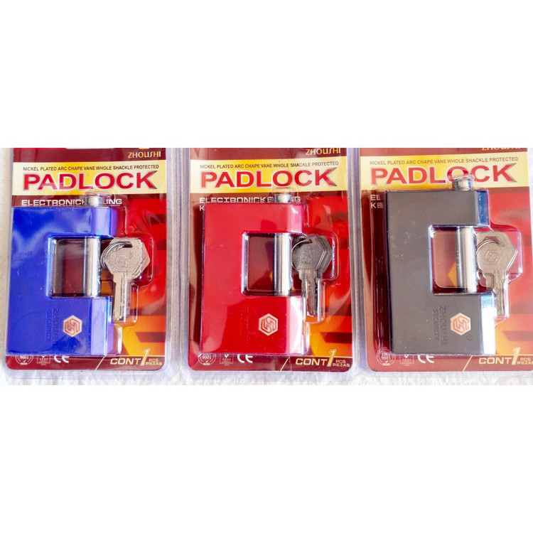 قفل کتابی رنگی