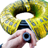 شلنگ آب لاستیکی نخدار ایران یاسا دوجداره