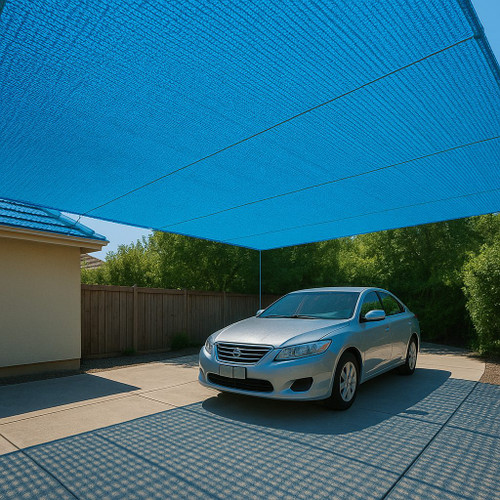 توری سایبان آبی